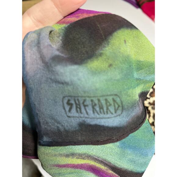 Designer Scarves 13 Silk Eileen Fisher Echo Talbot Oscar Vena DVF Shfrard  Beril - Picture 10 of 16